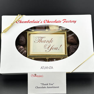Thank You Chocolate Bar and Assortment - Chamberlains Chocolate Factory & Cafe