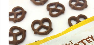 Allergen Friendly Chocolate Covered Pretzels - Chamberlains Chocolate Factory & Cafe