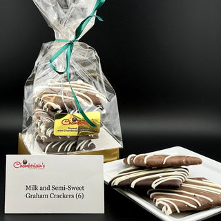 Chocolate Graham Crackers - Chamberlains Chocolate Factory & Cafe