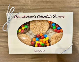Molded Oreo®️ 6 Pack - Chocolate Covered M&M and Toffee Oreos - Chamberlains Chocolate Factory & Cafe