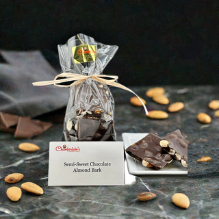 Dark Chocolate Almond Bark 8oz - Chamberlains Chocolate Factory & Cafe