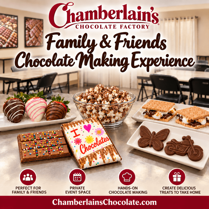 anita a様　リクエスト　familiar チョコレートシリーズ レッスン Family & Friends Chocolate Experience in Atlanta – Chamberlains