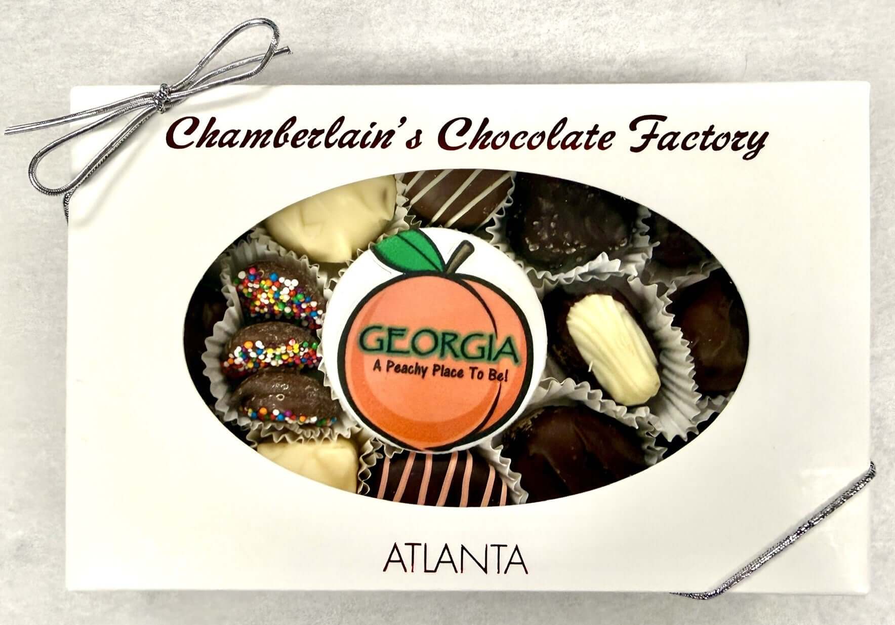 Georgia Peach Chocolate Molded Oreo and Assortment Box