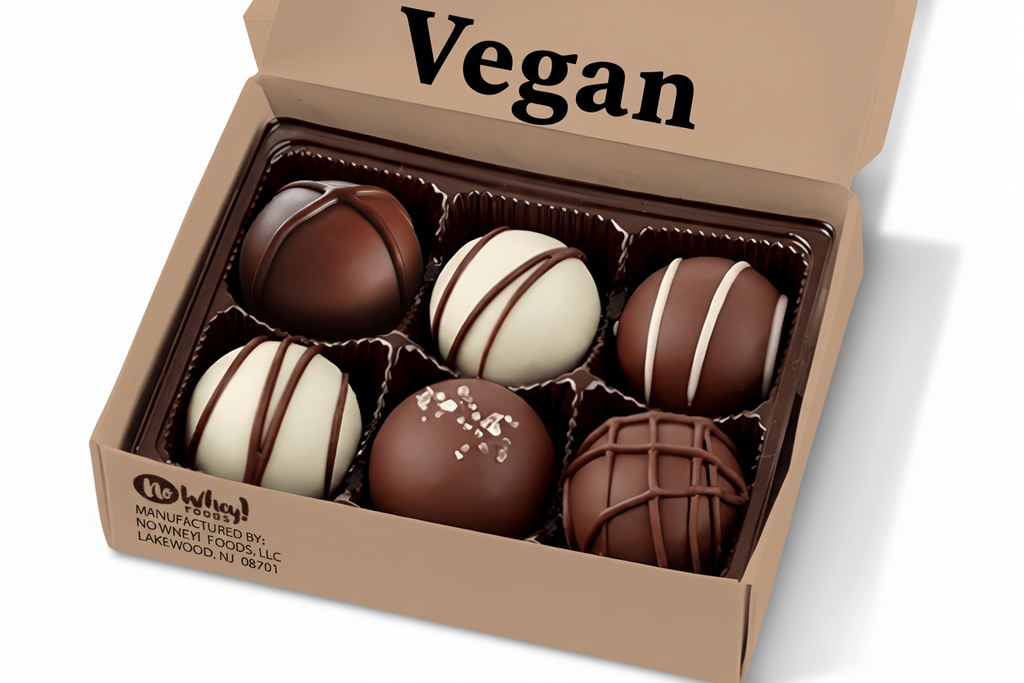 Allergen Friendly Vegan 6 Piece Chocolate Truffle Box