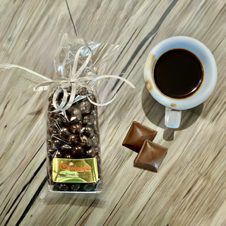 Dark Chocolate Covered Espresso Beans - Chamberlains Chocolate Factory