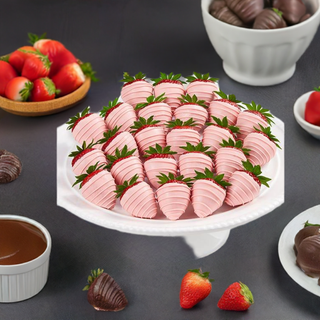 Strawberries for Her 2 Dozen - Chamberlains Chocolate Factory & Cafe