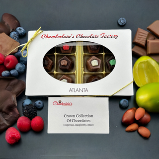 Crown Collection of Truffles - Chamberlains Chocolate Factory & Cafe
