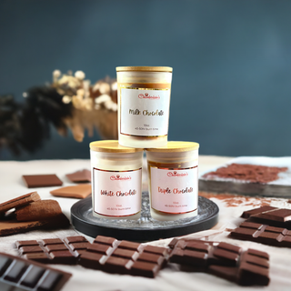 Handmade Chocolate Scented Candles - Chamberlains Chocolate Factory & Cafe