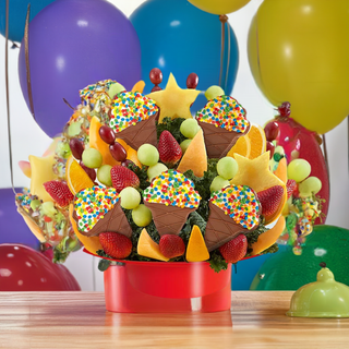 Birthday Yummy Fruit Bouquet - Chamberlains Chocolate Factory & Cafe