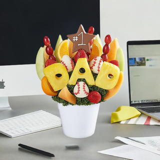 All Star Baseball Dad Fruit Bouquet - Chamberlains Chocolate Factory & Cafe