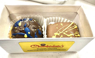 Two Piece Truffles In Box - Chamberlains Chocolate Factory & Cafe