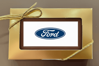Premium handmade corporate chocolate gift from Chamberlain's Chocolate Factory in Roswell, GA for client gifting