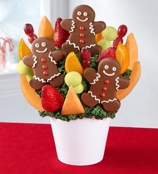 Pineapple Gingerbread Treat Fruit Bouquet - Chamberlains Chocolate Factory & Cafe