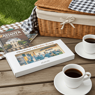Atlanta Skyline Large Milk Chocolate Bar Gift Boxed