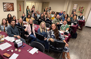 Adult Chocolate Making - Bring Your Own Wine optional. Deposit 35. Total 70person event with attendees enjoying the experience.