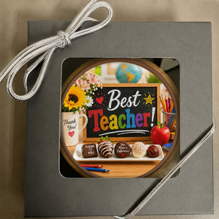 Best Teacher Chocolate Molded Oreo Gift Box