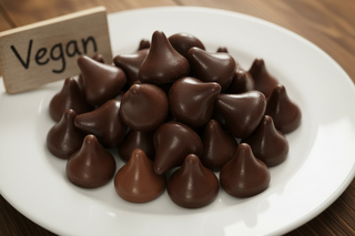 Vegan Dark Chocolate Foil-Wrapped Drops, Allergen Friendly