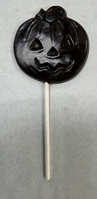 Small Pumpkin Chocolate Lollipop