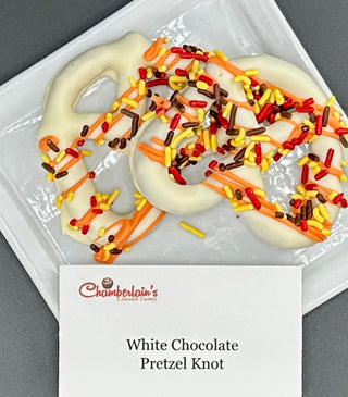 Chocolate Covered Pretzels Knots - Chamberlains Chocolate Factory & Cafe