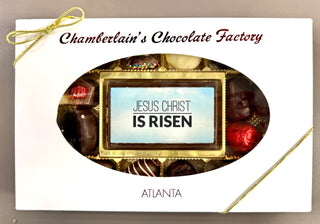 Easter Chocolate Bar and Assorted Chocolates from Chamberlain's Chocolate Factory in Atlanta.