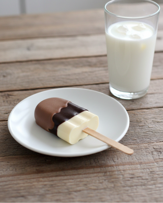 Sucettes glacées au chocolat, assorties