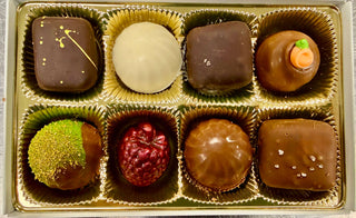Chocolate Truffles Gift Box – 8-Piece Small Gift Handcrafted Assortment