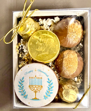Happy Hanukkah Truffle Chocolate Gift Box