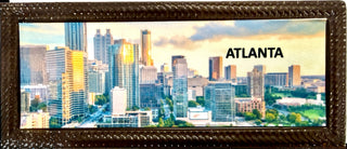 Atlanta Skyline Large Milk Chocolate Bar Gift Boxed