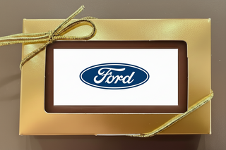 Custom Printed Business Size Chocolate Bars With Logo 