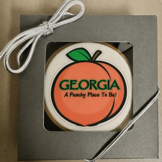 State of Georgia Chocolate Covered Oreo with Edible Image Atlanta Cookie
