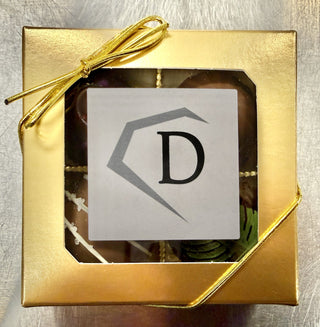 Custom Handcrafted Chocolate Truffle Gift Box With Logo