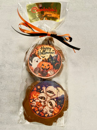 Halloween Milk Chocolate Pecan Turtles 2 Pack