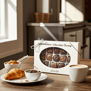Chamberlains Chocolate Caramel Collection Gift Box Milk Dark Caramels