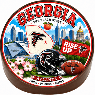 Georgia Atlanta Falcons Chocolate Molded Oreo Gift Box