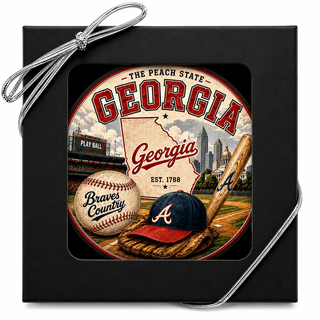 Georgia Atlanta Braves Chocolate Molded Oreo Gift Box