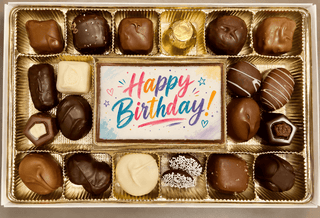Birthday Chocolate Gift Box Assortment About 1 Pound