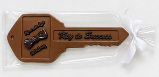 Hand-Molded Milk Chocolate Key to Success – Gift Bagged
