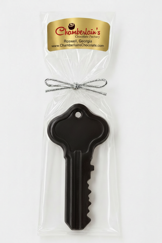 Hand-Molded Solid Chocolate Key – Gift Wrapped
