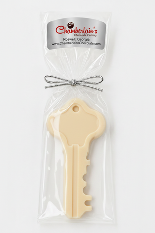 Hand-Molded Solid Chocolate Key – Gift Wrapped