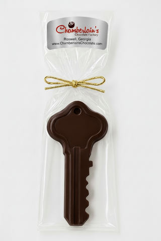 Hand-Molded Solid Chocolate Key – Gift Wrapped