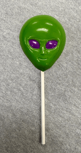 Alien Chocolate Halloween Lollipop Chamberlains Chocolate Atlanta