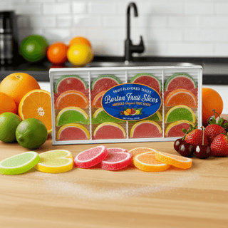 Boston Fruit Slices Variety Tray with colorful jelly fruit slices