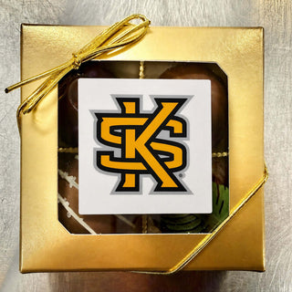 Custom Handmade Truffle Box with Company Logo or Image Atlanta Roswell
