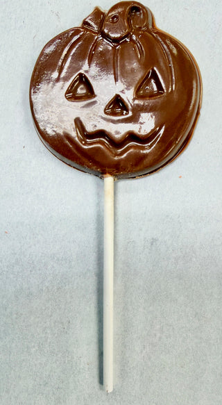 Small Pumpkin Chocolate Lollipop