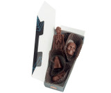 Allergen-friendly vegan trick or treat Halloween chocolate gift box open showing assorted chocolates, nut-free soy-free and dairy-free from Chamberlain's ships nationwide