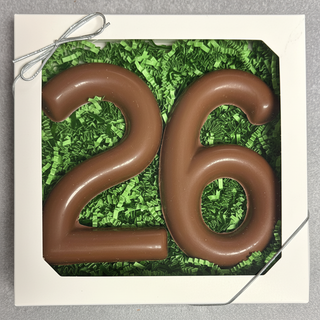 Graduation Celebration 26 Chocolate Number Gift Box
