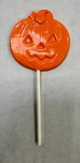 Small Pumpkin Chocolate Lollipop