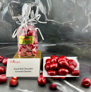 Royal Red Chocolate Covered Cherries - Chamberlains Chocolate Factory & Cafe