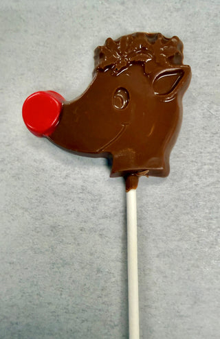 Sucette Père Noël au chocolat - ÉNORME