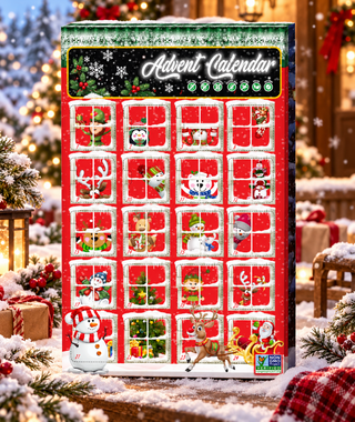 Vegan Allergy Friendly Milkless Holiday Advent Calendar from Chamberlains Chocolate Factory